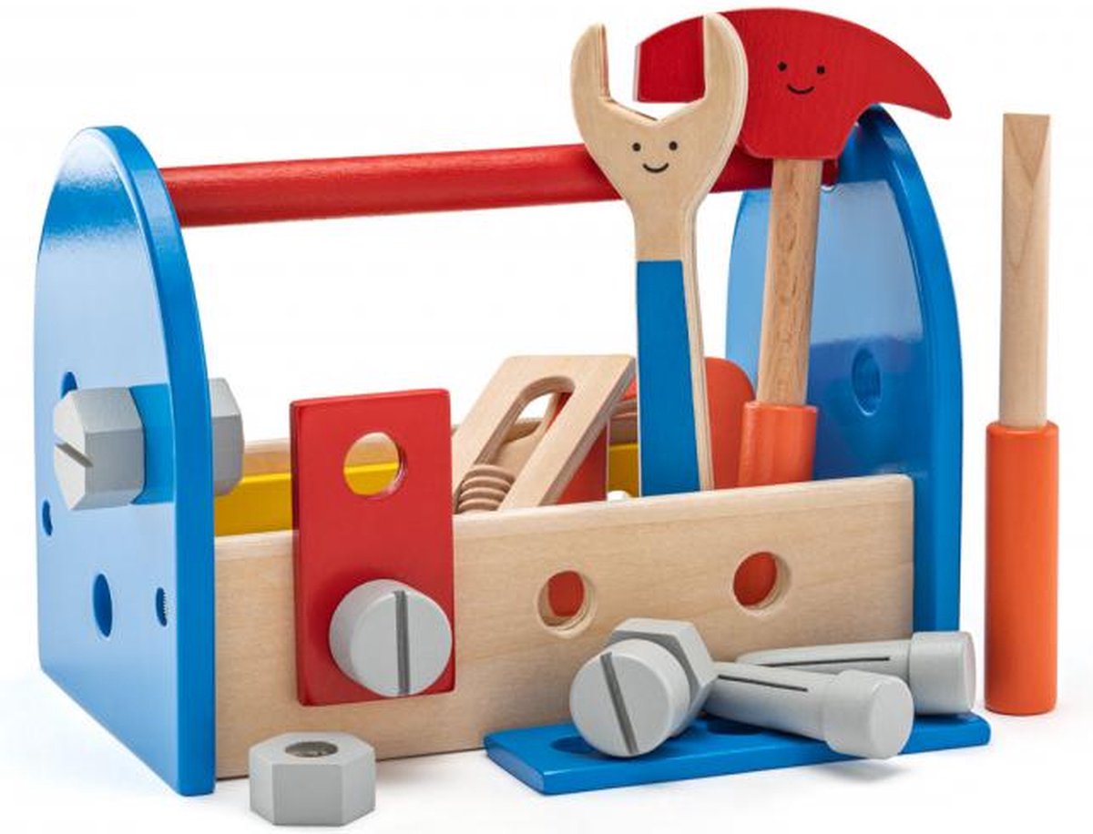 Woody Werkzeugkasten mit Inhalt 90104