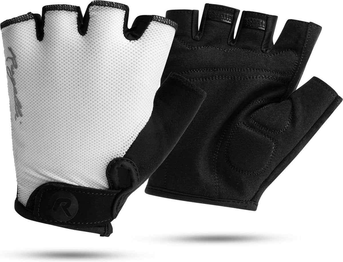Rogelli Core Fahrradhandschuhe Damen – Sommer – Weiß – M
