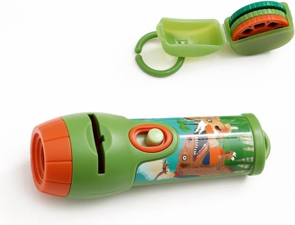 Scratch-Taschenlampenprojektor – Dinosaurier – mit 24 Bildern