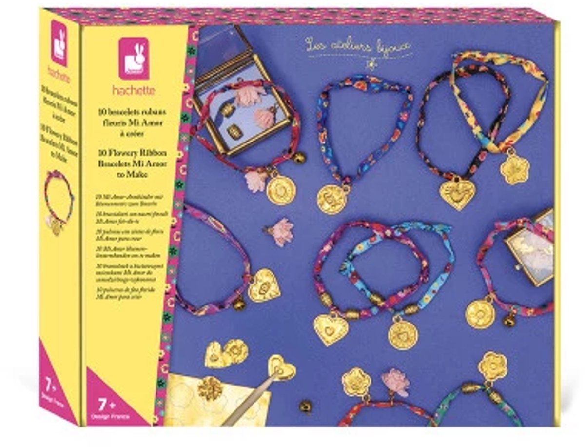 Janod – Studio – Herstellung von Bijoux-Armbändern – Blumen