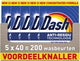 Dash-Waschpulver – weißer als weiß – 5 x 40 Wäschen