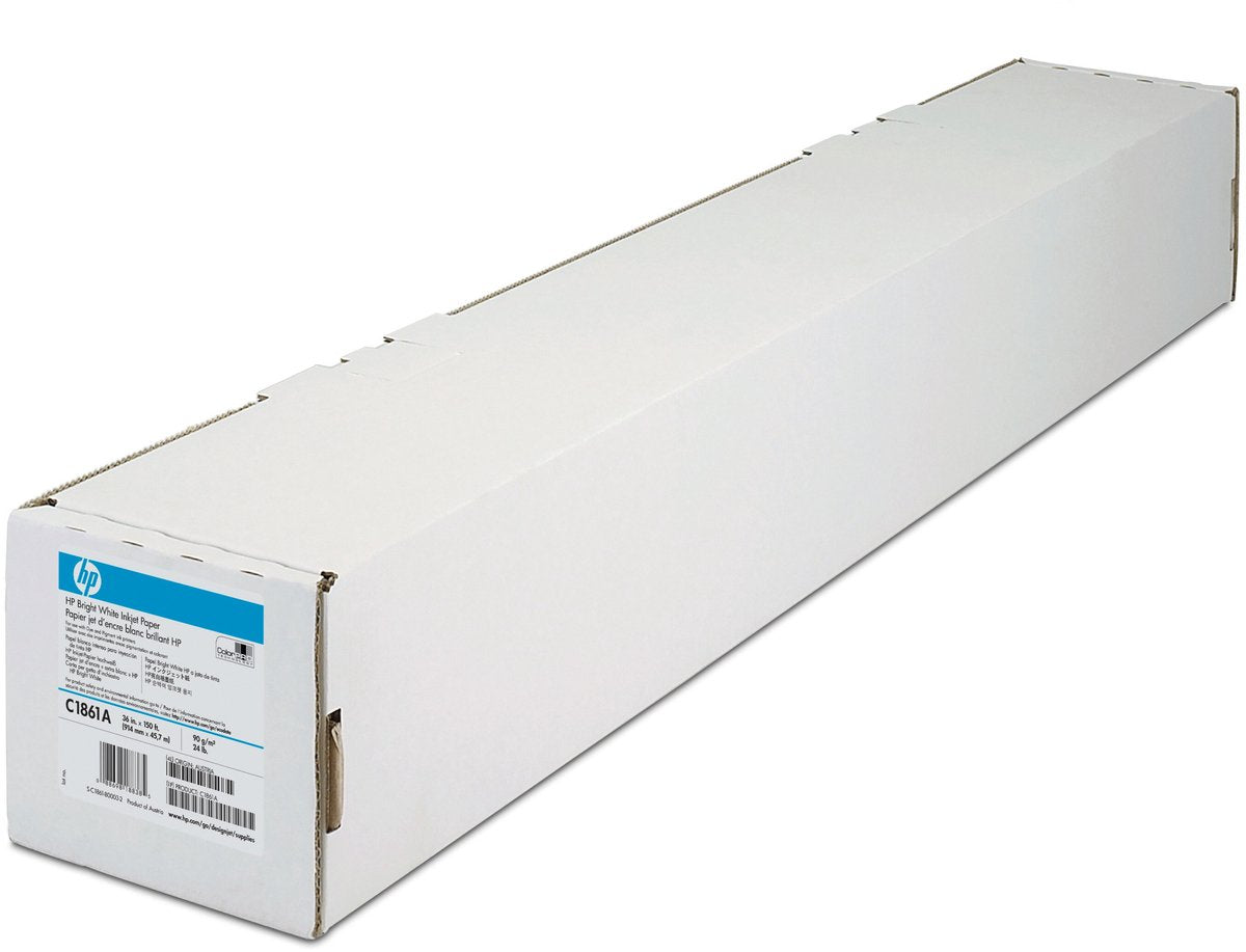 HP Papierrolle für Plotter Q1444A Helligkeit weiß matt 90 g m²