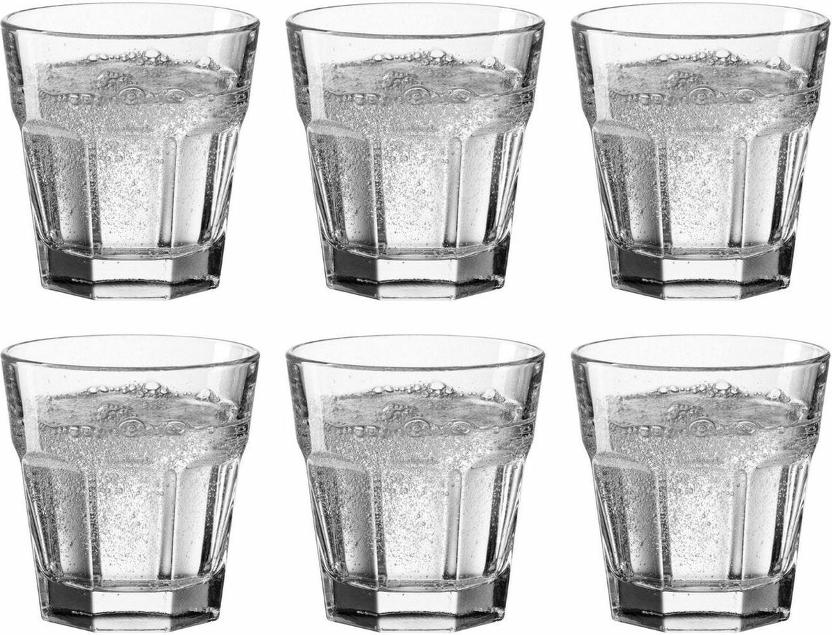 Leonardo Trinkglas 265ml Rock - Set 6