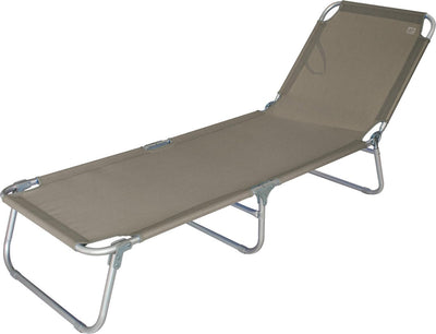 Eurotrail Campingstuhl Daytona Beach 190 cm Polyester grau