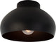 Eglo mogano 2 deckenleuchte - e27 - ø28 cm - schwarz