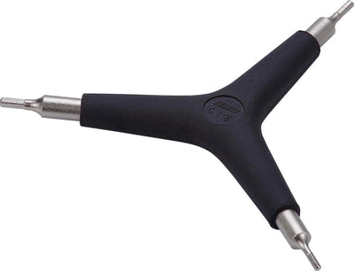 BBB Cycling Inbusschlüsselsatz Fahrrad Threestar – Fahrradwerkzeuge Werkstattwerkzeuge – Sechskant 2 2,5 3 mm – Schwarz – BTL-28