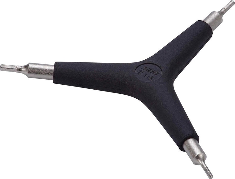 BBB Cycling Inbusschlüsselsatz Fahrrad Threestar – Fahrradwerkzeuge Werkstattwerkzeuge – Sechskant 2 2,5 3 mm – Schwarz – BTL-28