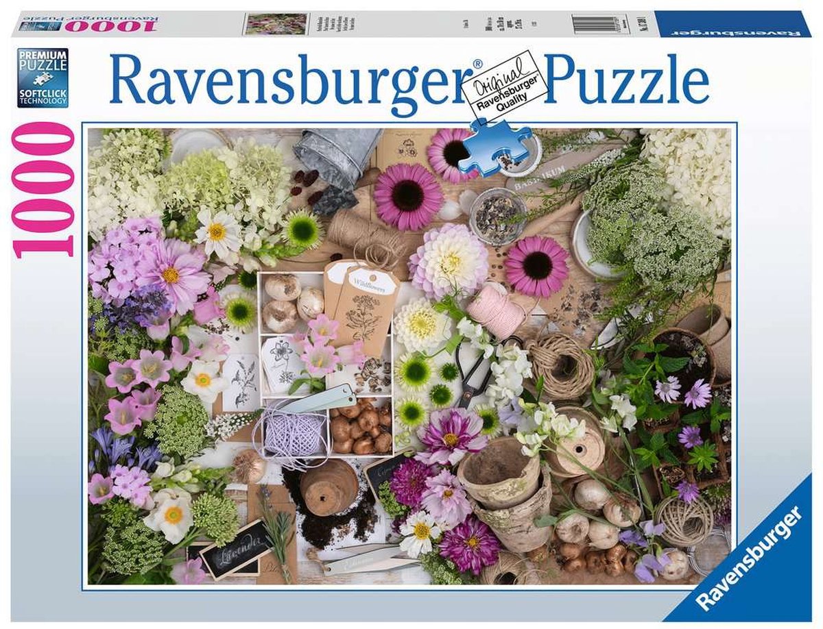 Ravensburger Puzzle aus Liebe zu Blumen – Puzzle – 1000 Teile