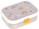 Mepal Lunchbox Campus – 750 ml – Lunchbox mit Fächern für Kinder – geeignet für 4 Sandwiches – Sunshine Rainbow