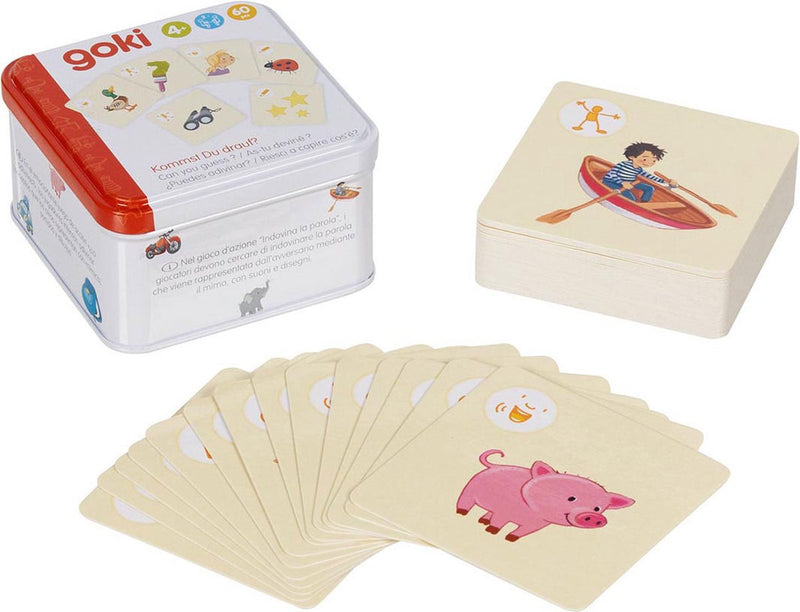 Goki, du kannst das Spiel des Kindes erraten