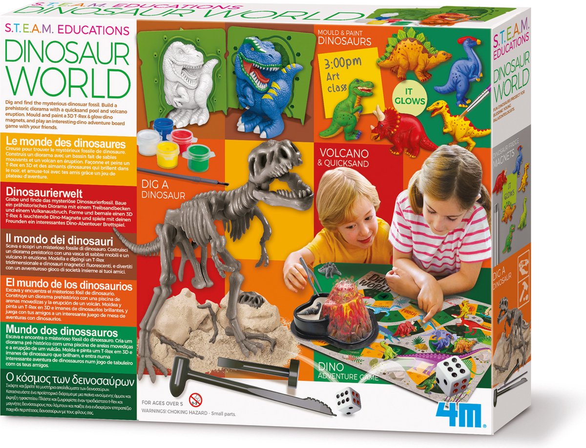 4m Dampf - Dinosaurierwelt