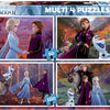 Educa - 4 Puzzles - 50-80-100-150 Teile - Puzzle - Disney Frozen