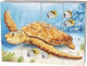 Goki Blockpuzzle - Australische Tiere - 6 Puzzleseiten - Holz