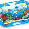Quercetti Ocean Pleasure Fish Pegs Annäherung an Mosaik, 316dlg.