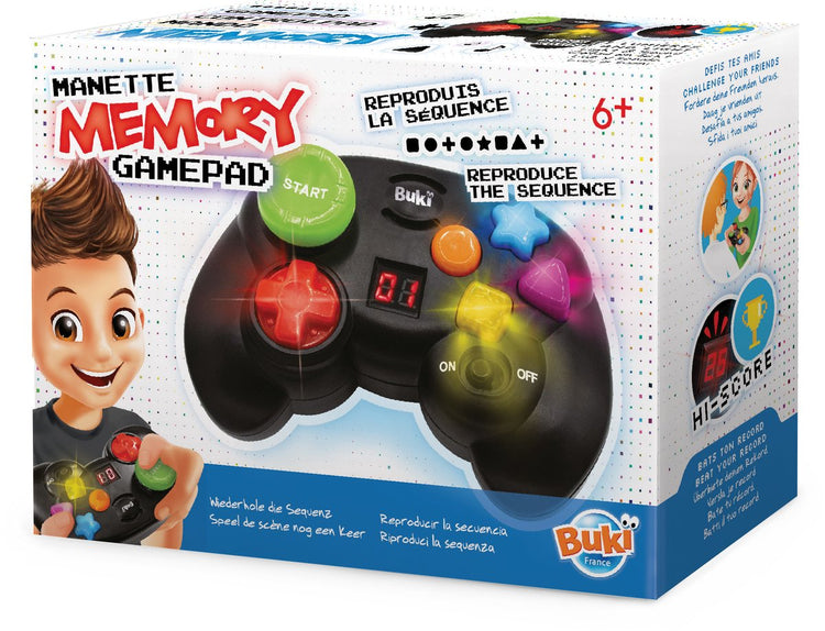 Buki France Buki – Memo-Kontrolle – Memory-Spiel – Wiederholungsspiel – Memory-Spiel