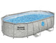 Bestway – Power – Stahl – Schwimmbad-Set – 488 x 305 x 107 – cm