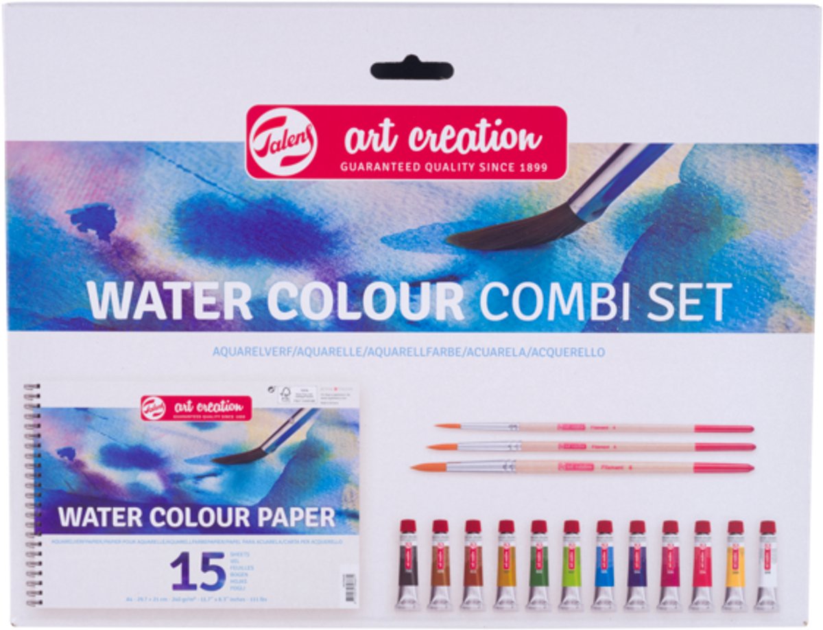 Talens Art Creation Aquarell-Kombinationsset auf Papier