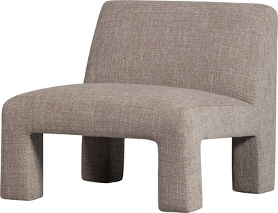 Woood Lavid Sessel – Polyester – Natur – 73 x 74 x 84