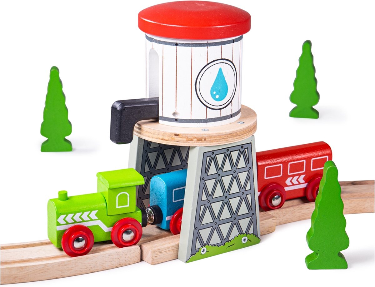 Bigjigs Holzschienen Wasserturm