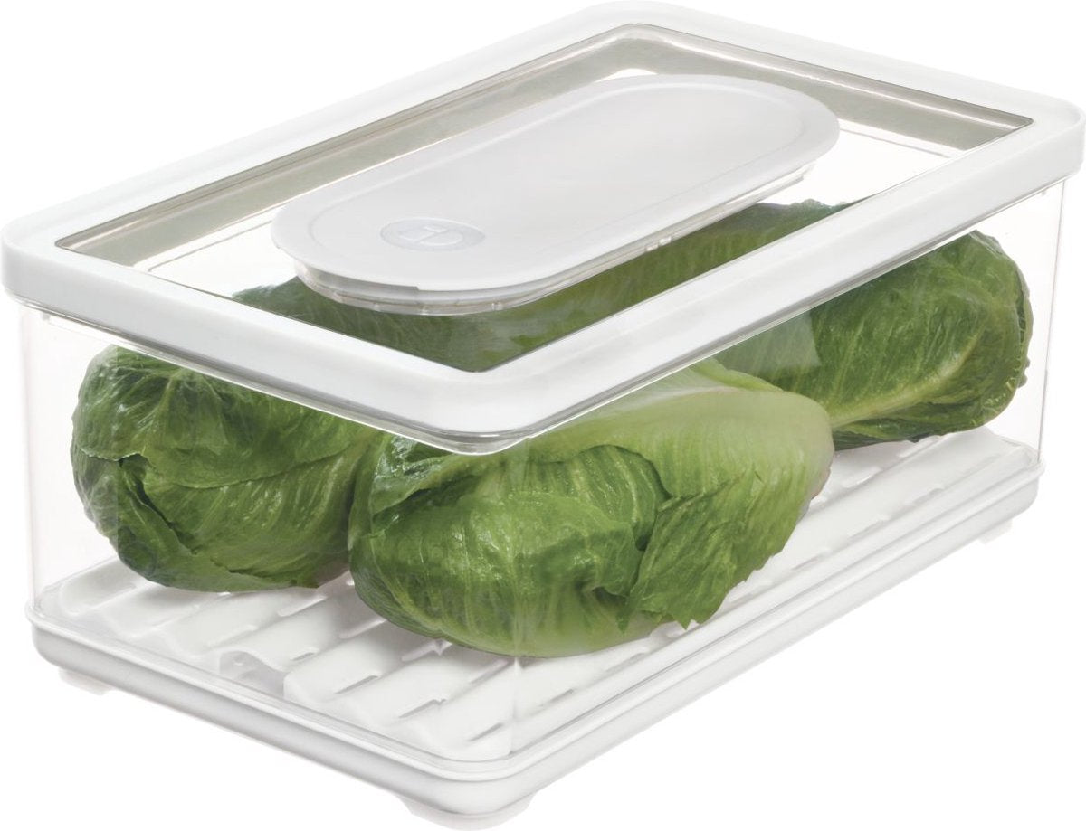 Idesign – id Frischhaltebehälter groß – Zylar – transparent
