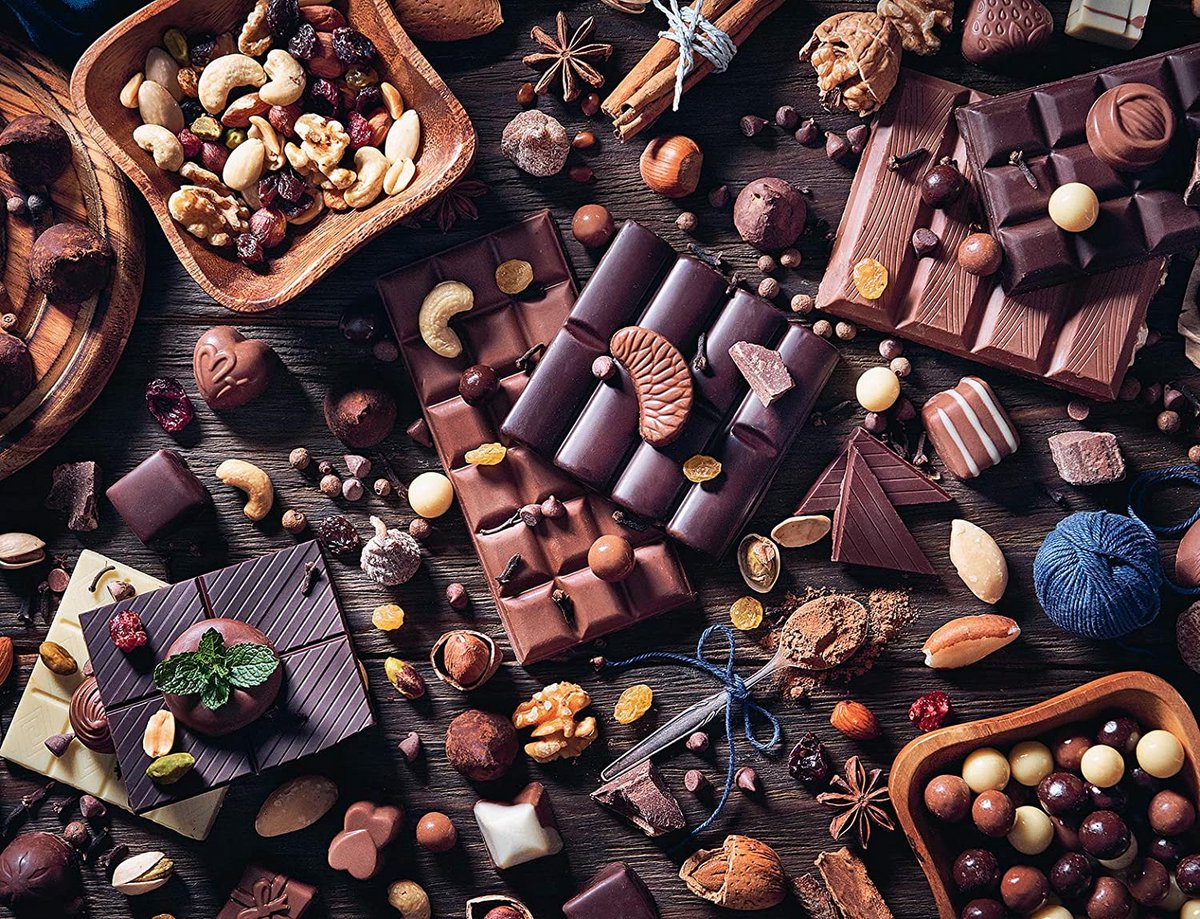 Ravensburger Puzzle Schokolade - 2000 Teile Puzzle Art.