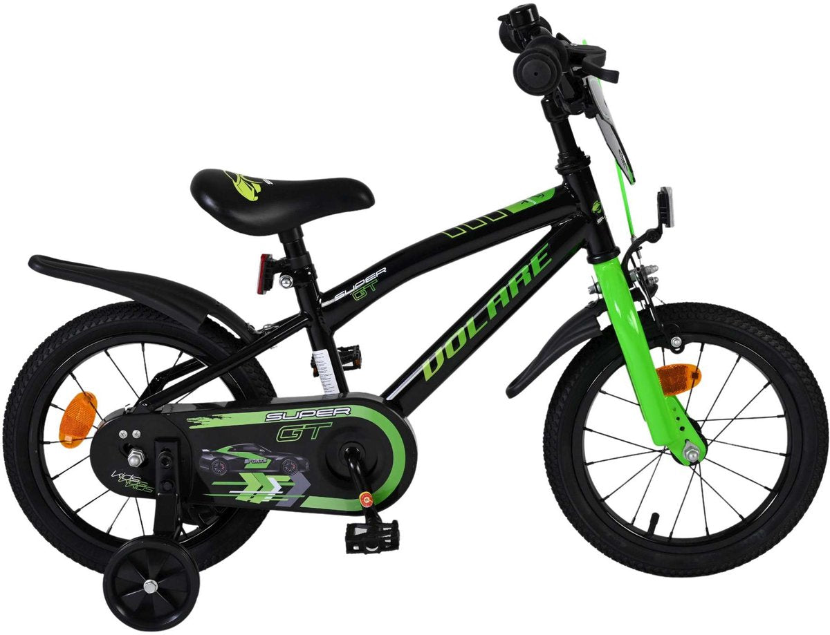 Volare Super GT Kinderbike - Jungen - 14 Zoll - Grün