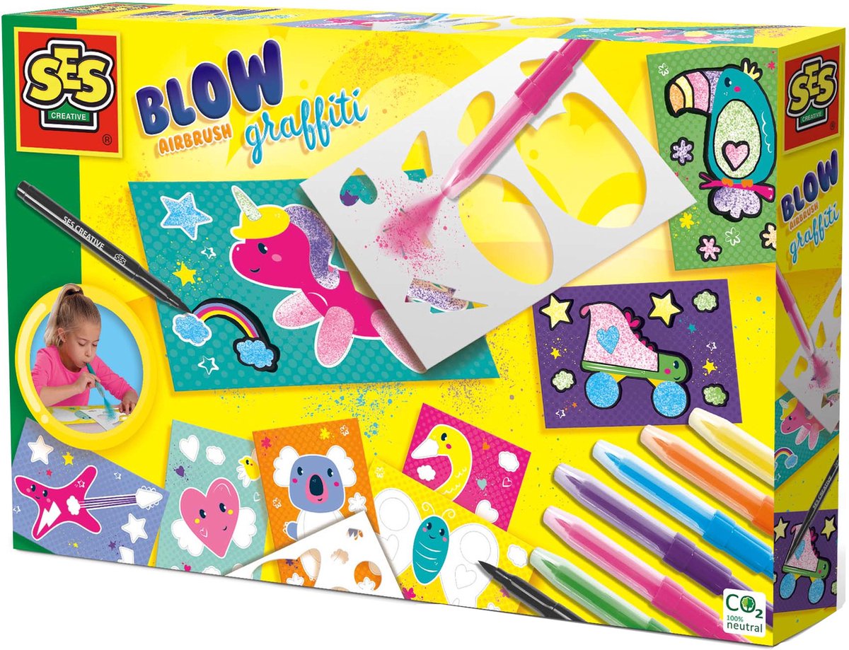 SES blasen Airbrush Graffiti