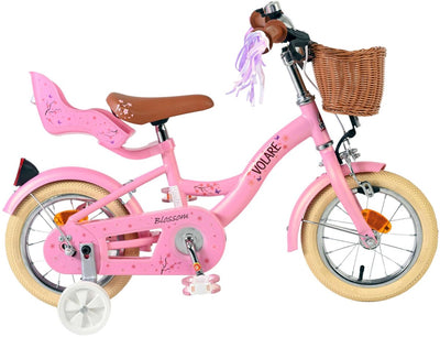 Volare Blossom Children's Bicycle Girls 12 Zoll rosa