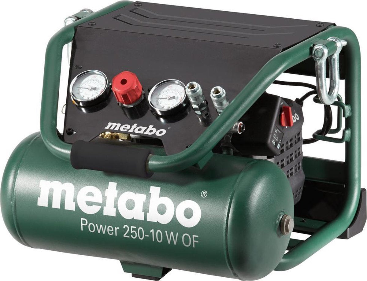 Metabo Leistung 250-10 W oder Kompressor - 1500 W - 10 bar - 10 l - 100 l min