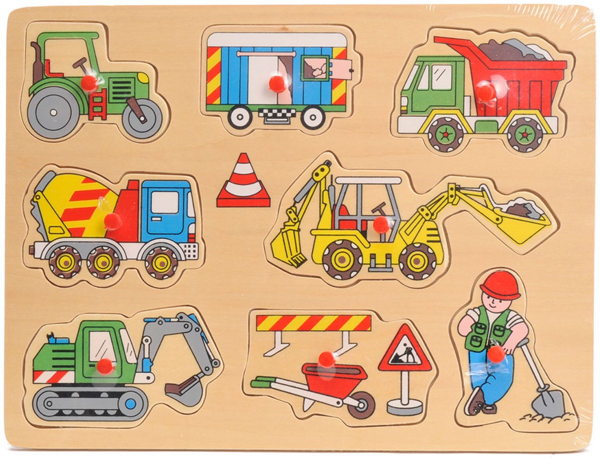 Playwood Noppen -Puzzle -Arbeit in Arbeit