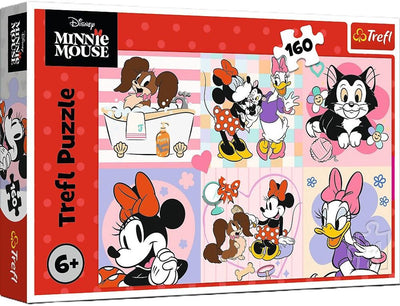 Trefl Puzzle Bunter Minnie Tag 160 – Puzzle mit 160 Teilen