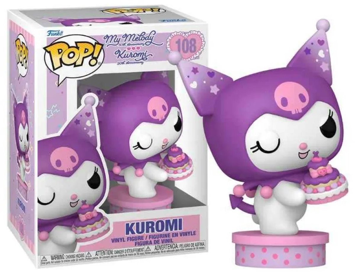 Funko Hello Kitty Kuromi Vinylfigur 108 Unisex Pop! - neutral - Standard