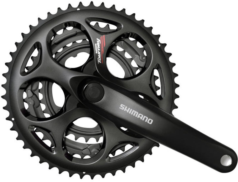 Shimano Cranket Set 7 8 Speed-Turnier FC-A073 170 50-39-30T mit quadratischer Achse Schwarz