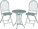 Glimmerdekorationen Marseille Bistro-Set – 3er-Set – Eisen – Grün