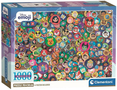 Clementoni – Puzzle – 1000 Teile – klassische Charaktere – Puzzle für Erwachsene – Sonderserienlizenz