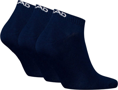 Head – Unisex – alle Sport-Sneakersocken – Training – 3er-Pack – Größe 39–42