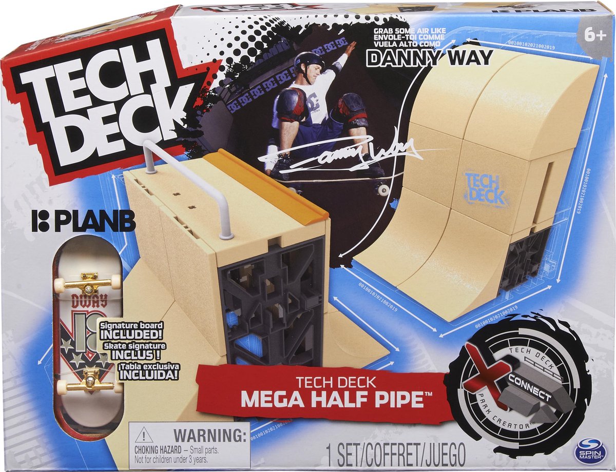 Tech Deck Danny Way Mega Half Pipe