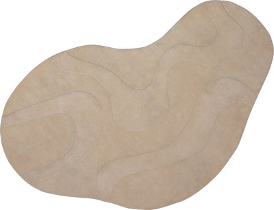 Woood Alya Teppich – Polyester – Milch – 1x170x240