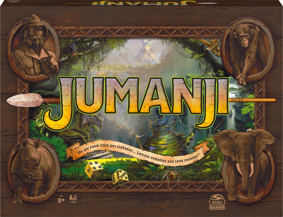 Spin Master-Spiele Spin Master Brettspiel Spin Master Jumanji (Französisch) (fr)