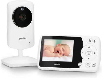 Alecto dvm-64 – Babyphone mit Kamera – Temperaturanzeige – Weiß