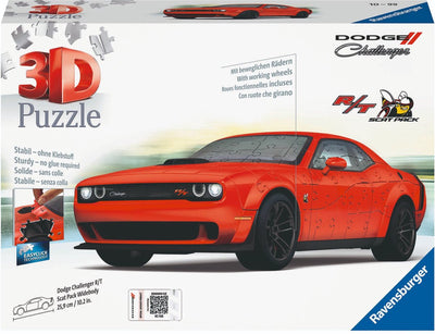 Ravensburger 3D -Puzzle Dodge Chall.r T Scat Pack, 108st.