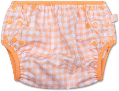 Sonnenuntergangsnetz | Oranje White Waschableschwimmadhesien