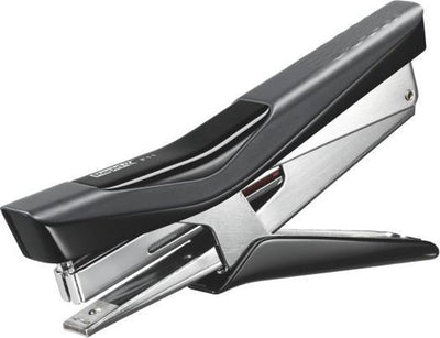 Rapid - Ergonomische Heftzange - Fixativ F11 - Heftkapazität 15 Blatt - Schwarz
