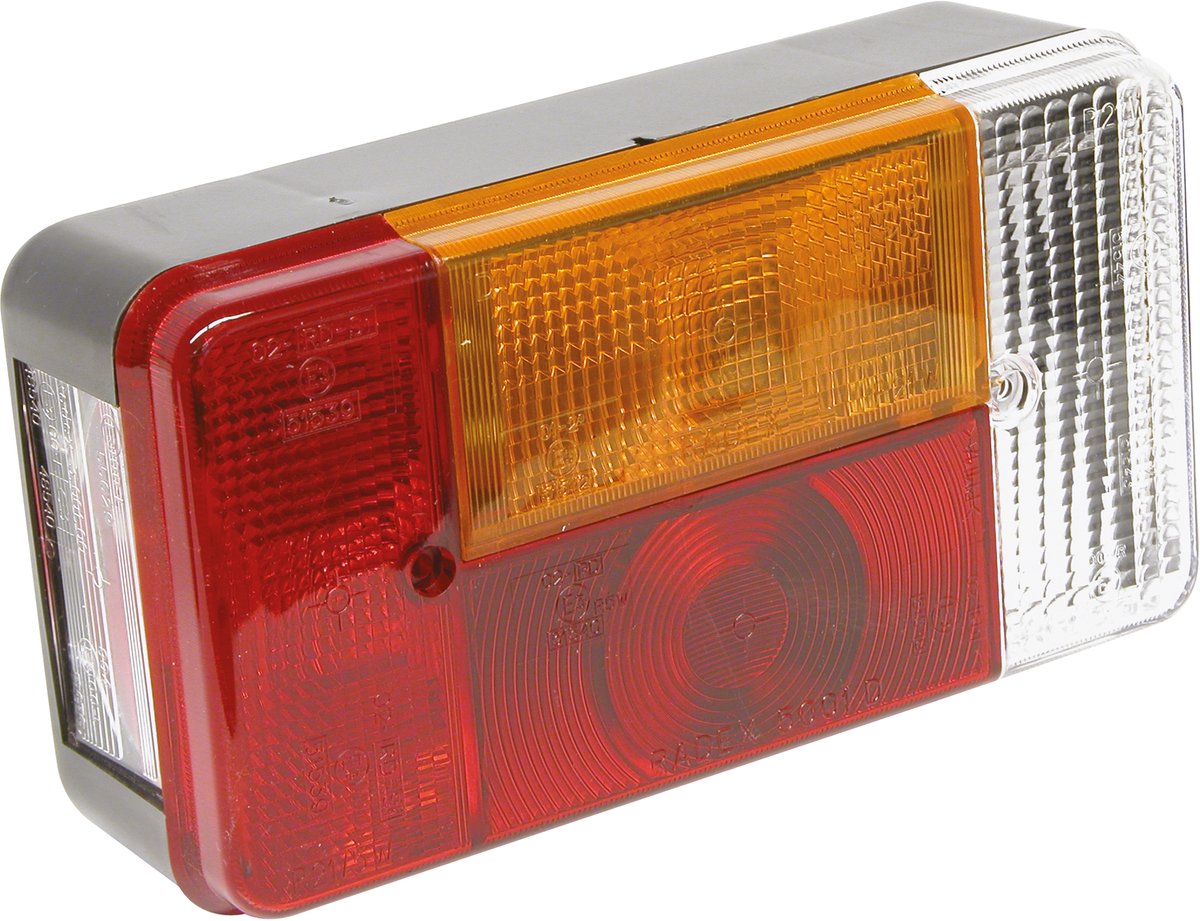 Carpoint Rücklicht rechts 5 Funktionen 12V 19 cm rot weiß gelb