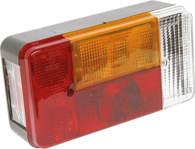 Carpoint Rücklicht rechts 5 Funktionen 12V 19 cm rot weiß gelb
