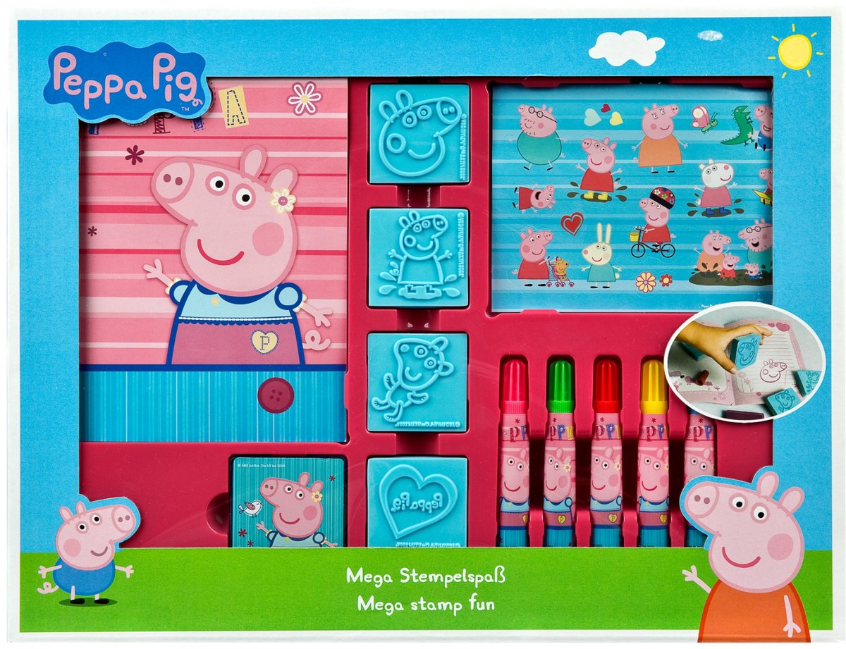 Undercover Mega Stamping Farbset Peppa Pig