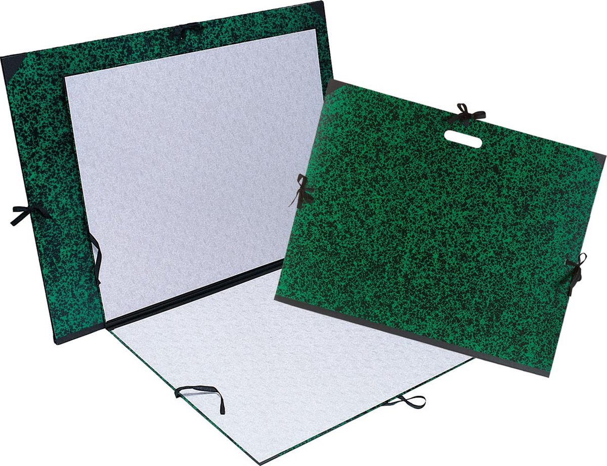 Exacompta Zeichenmappe mit Bändern ft 32 x 45 cm (A3)