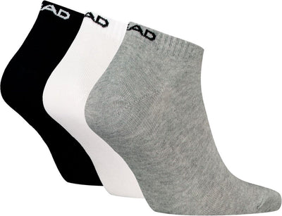 Head – Unisex – alle Sport-Sneakersocken – Training – 3er-Pack – Größe 35–38