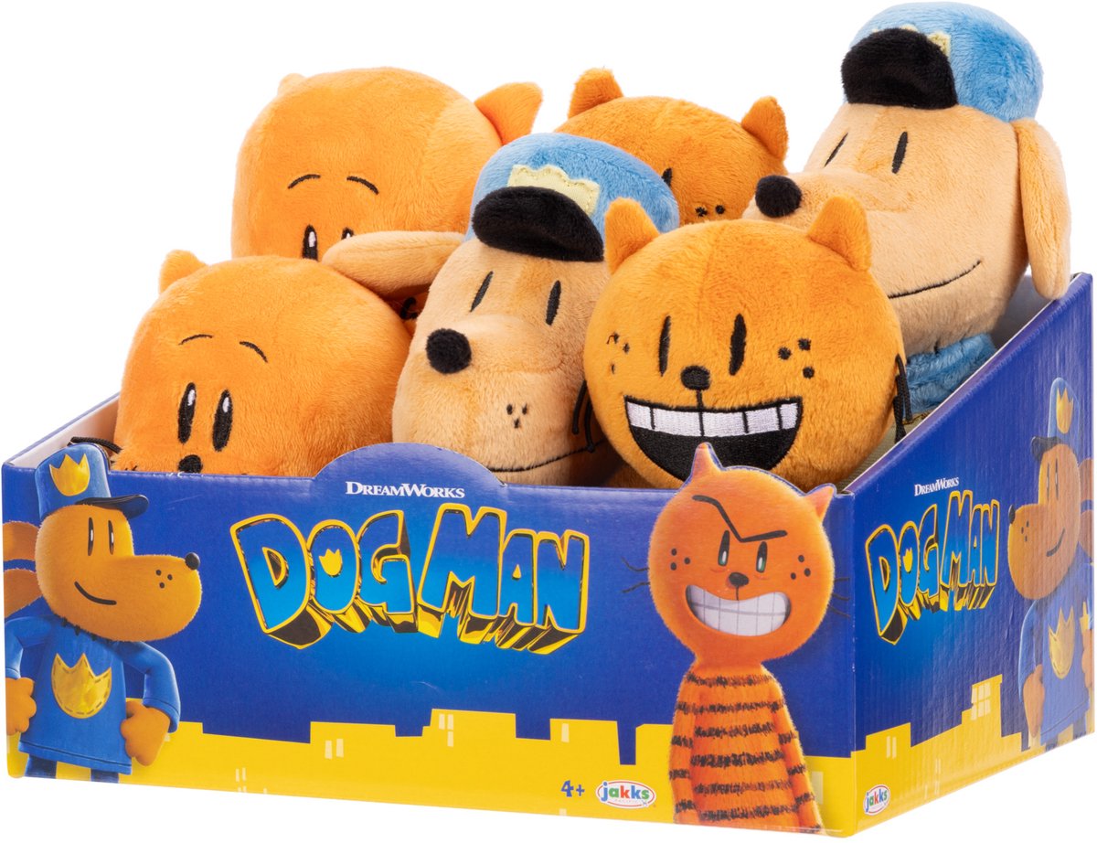 Jakks Hundemann 23cm Grundplüschsortiment