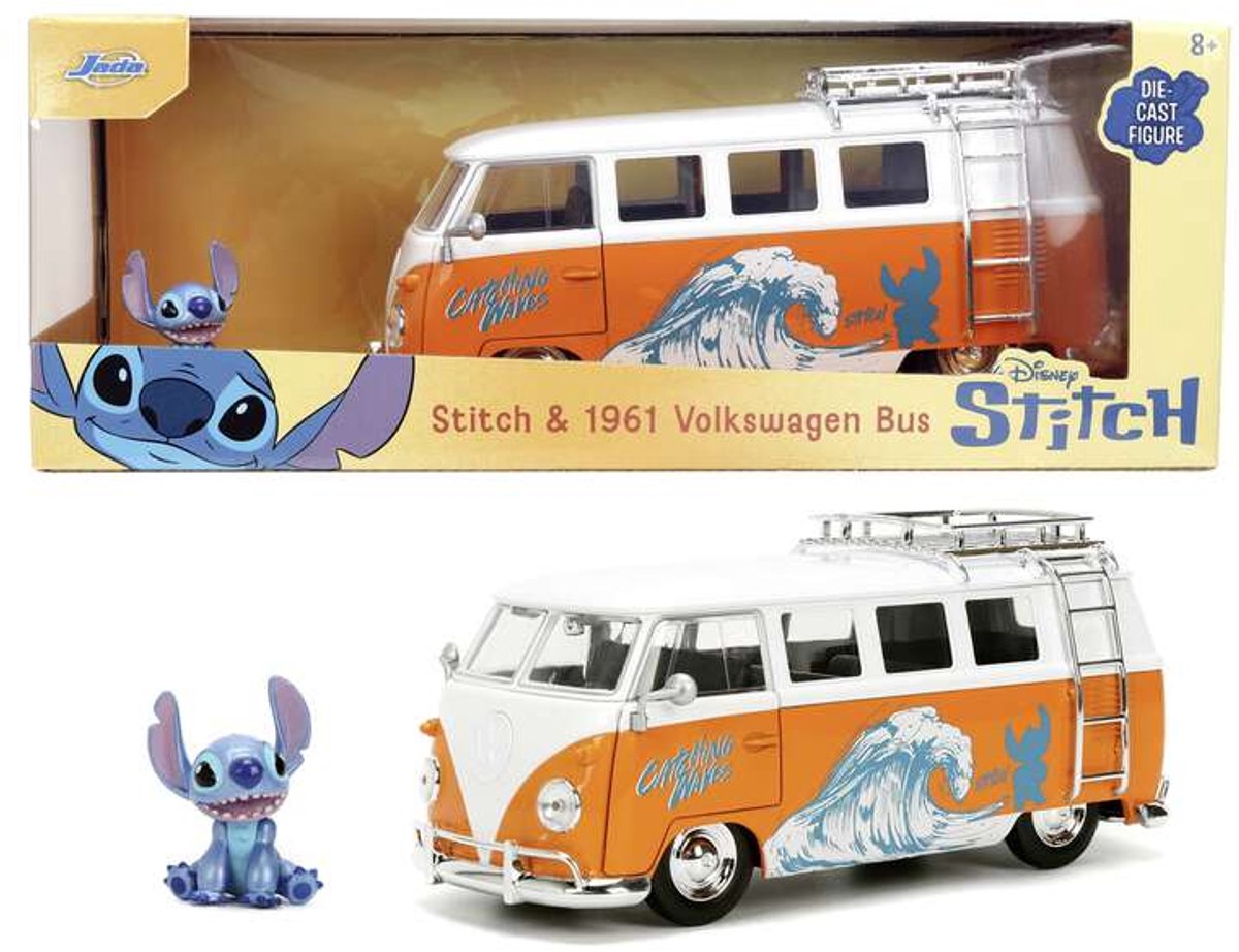 Jada Toys Jada Stitch 1961 VW Bus 1:24